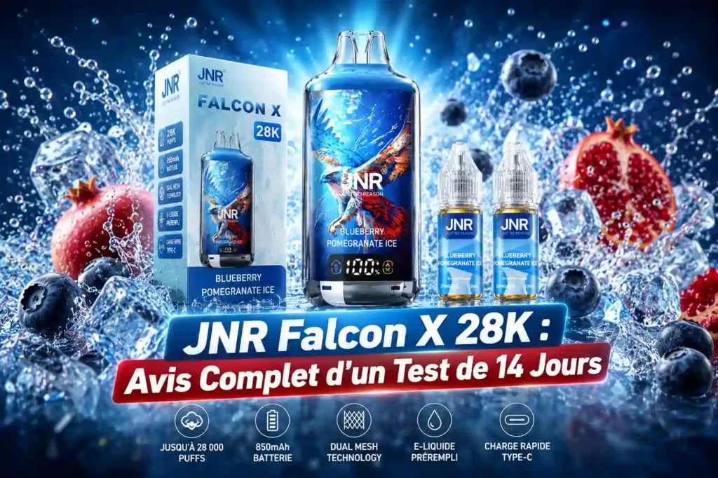 JNR Falcon X 28K : Avis Complet d'un Test de 14 Jours