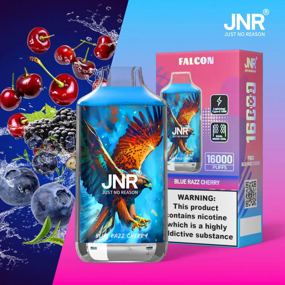 Puff JNR Falcon 16K Blue Razz Cherry