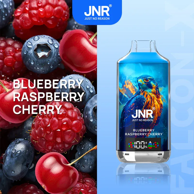 Puff JNR Falcon-X 18K Blueberry Raspberry Cherry