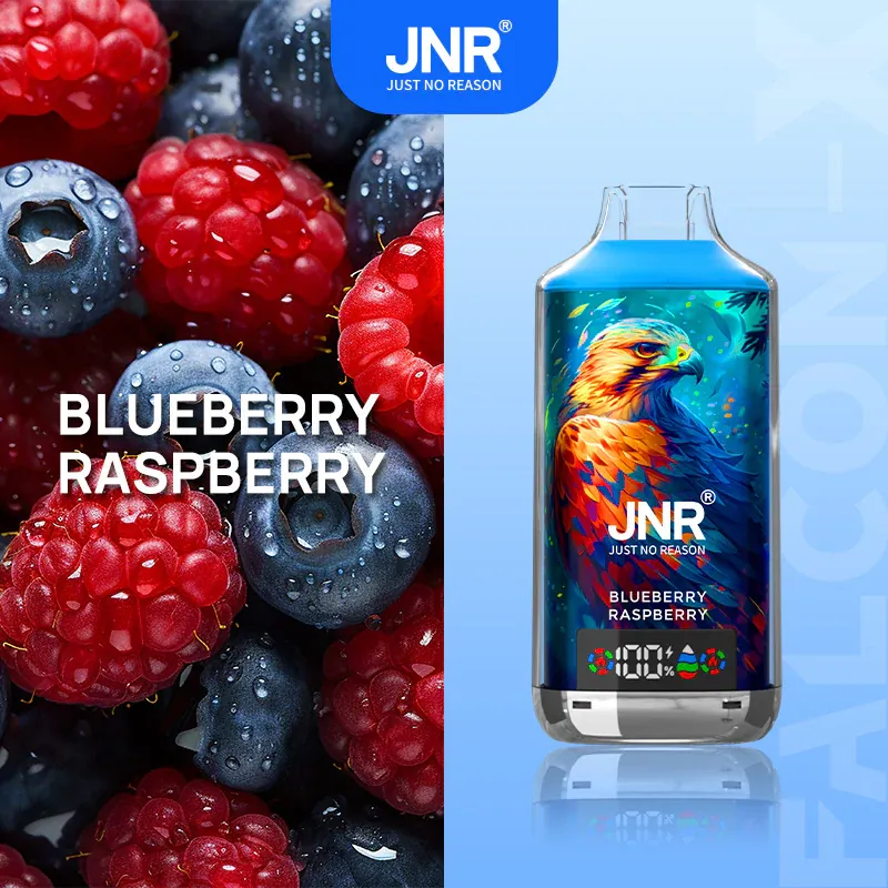 Puff JNR Falcon-X 18K Blueberry Raspberry