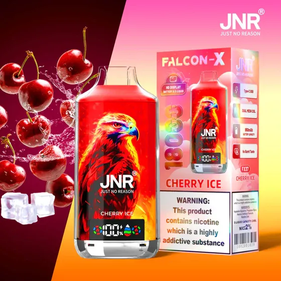 Puff JNR Falcon-X 18K Cherry Ice