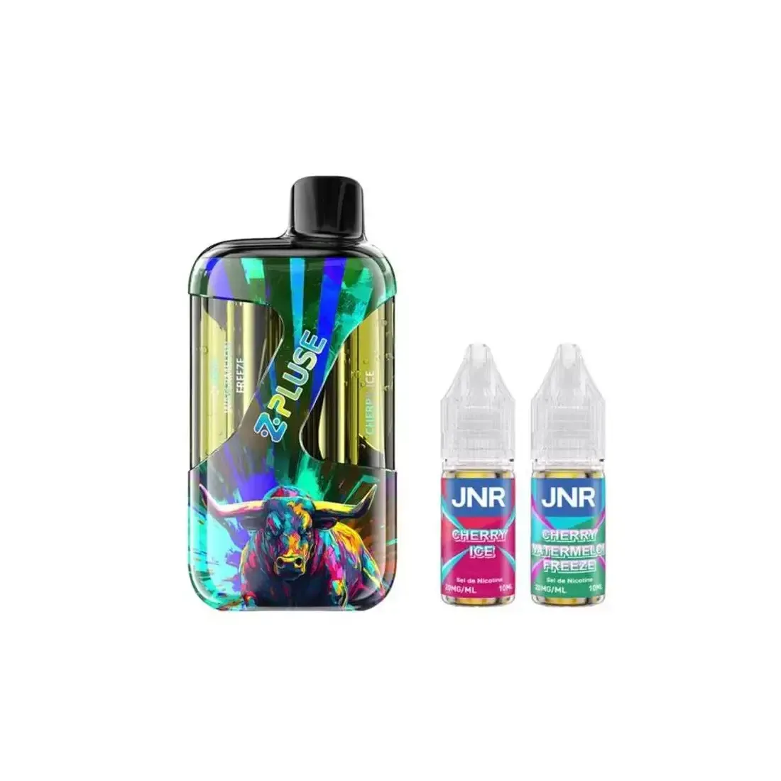 Puff JNR ZPluse 42K Cherry Ice + Cherry Watermelon Freeze