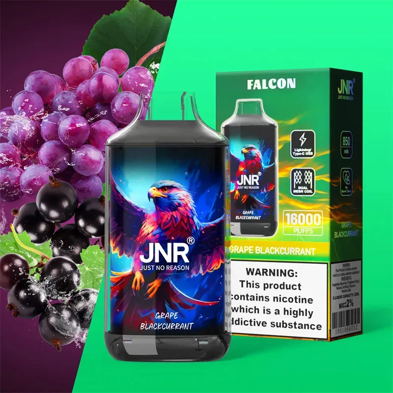 Puff JNR Falcon 16K Grape Blackcurrant