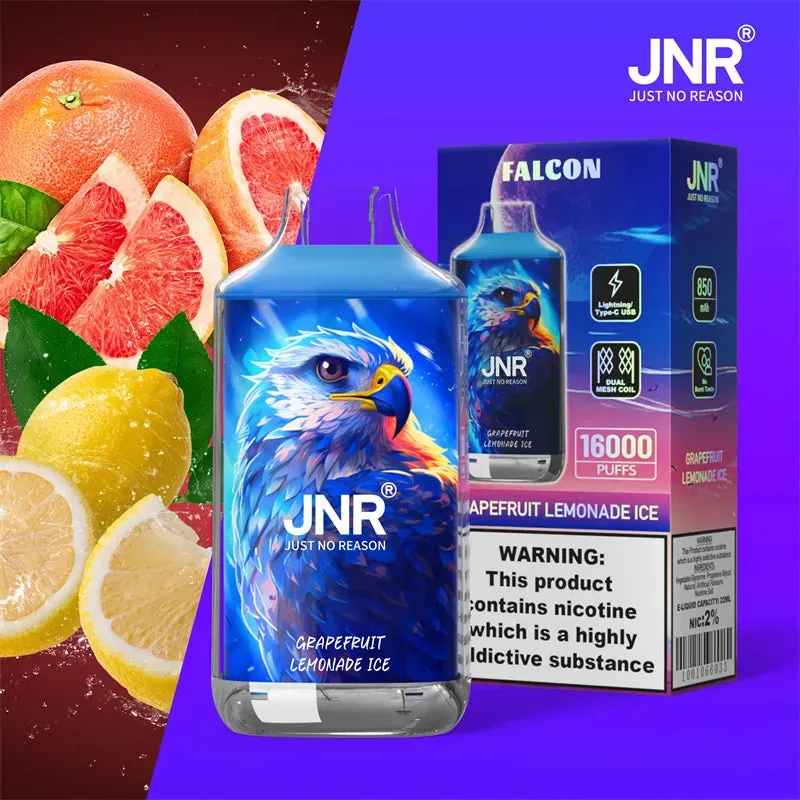 Puff JNR Falcon 16K Grapefruit Lemonade Ice