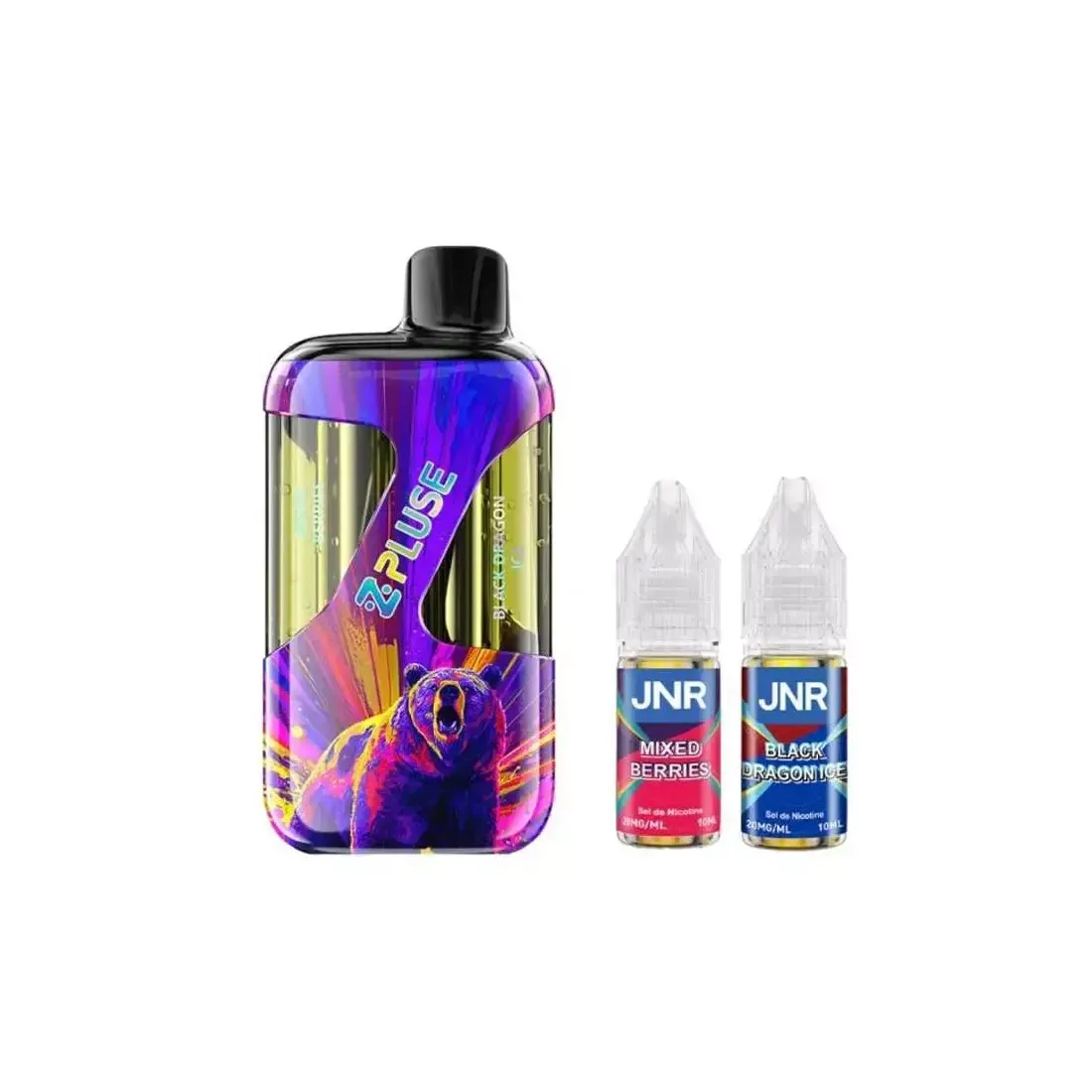 Puff JNR ZPluse 42K Mixed Berries + Black Dragon Ice