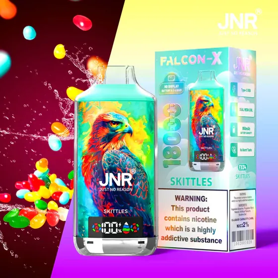 Puff JNR Falcon-X 18K Skittles