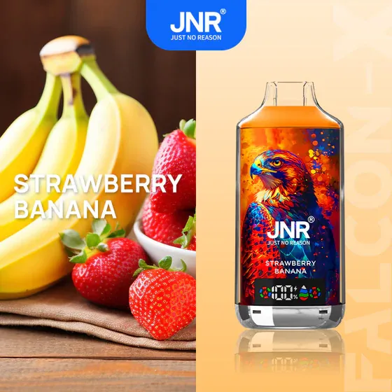 Puff JNR Falcon-X 18K Strawberry Banana