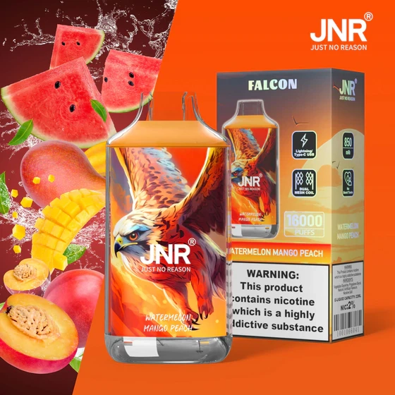 Puff JNR Falcon 16K Watermelon Mango Peach