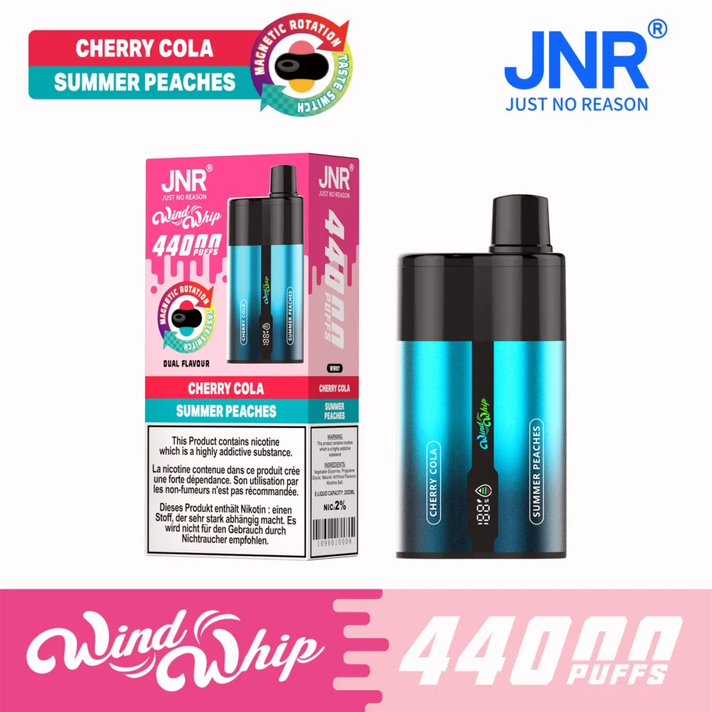 JNR Wind Whip 44K Cherry Cola & Summer Peaches
