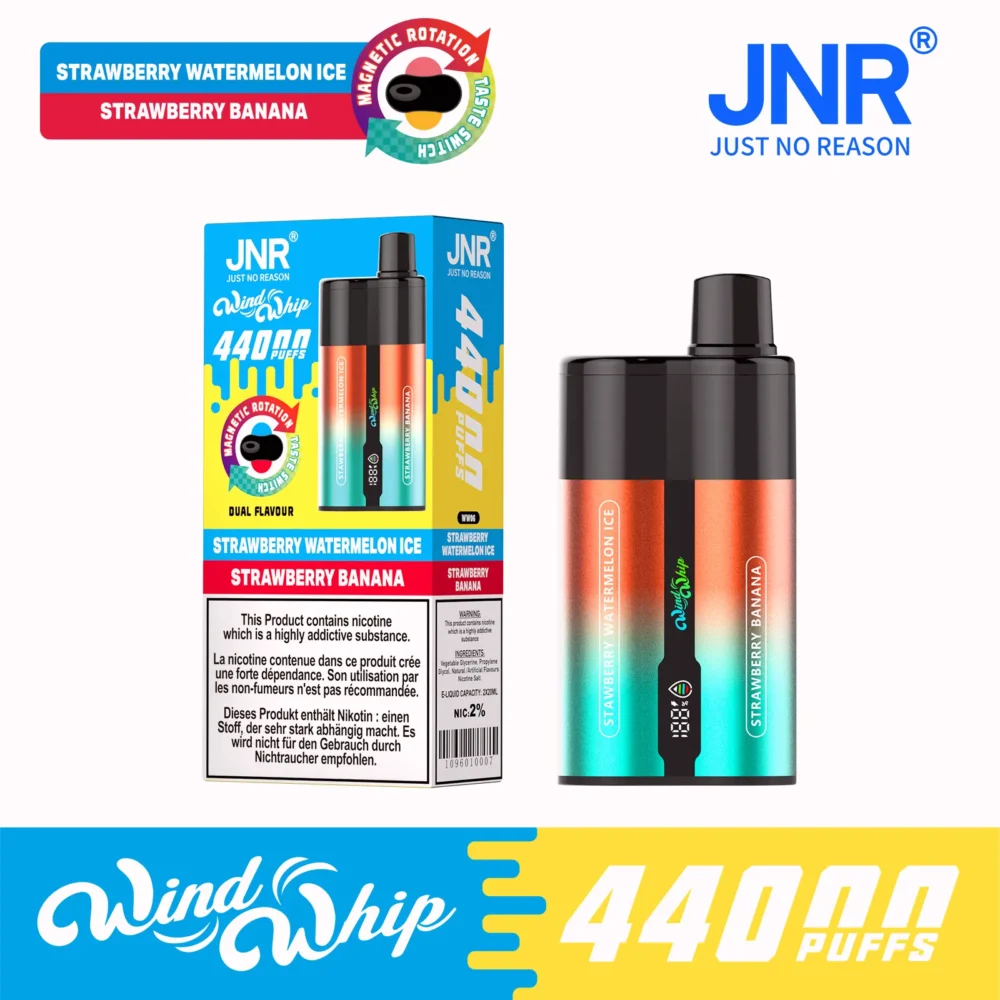 JNR Wind Whip 44K Strawberry Watermelon Ice & Strawberry Banana
