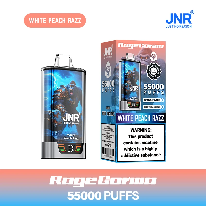 JNR Rage Gorilla 55K White Peach Razz