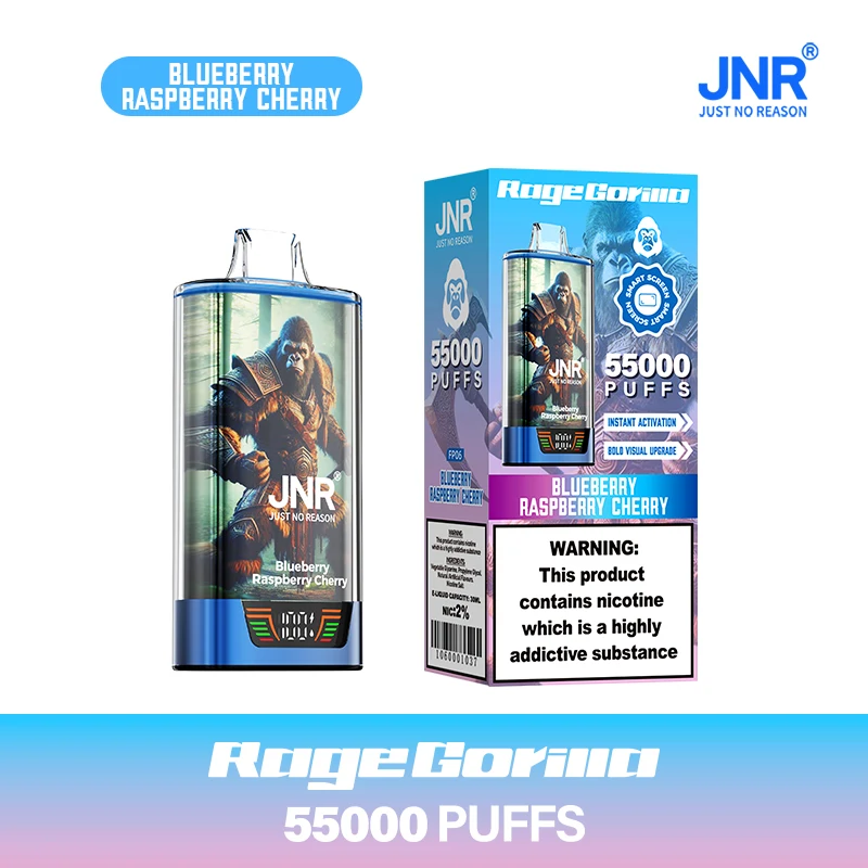 JNR Rage Gorilla 55K Blueberry Raspberry Cherry