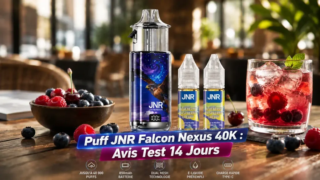 Puff JNR Falcon Nexus 40K : Avis & Test