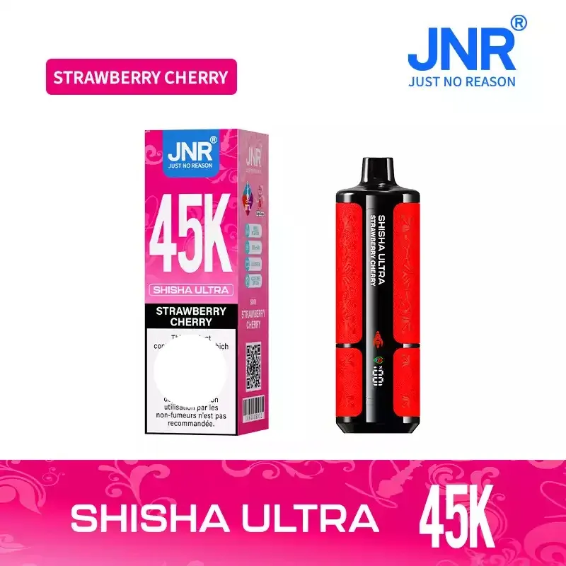 JNR SHISHA ULTRA 45K Strawberry Cherry