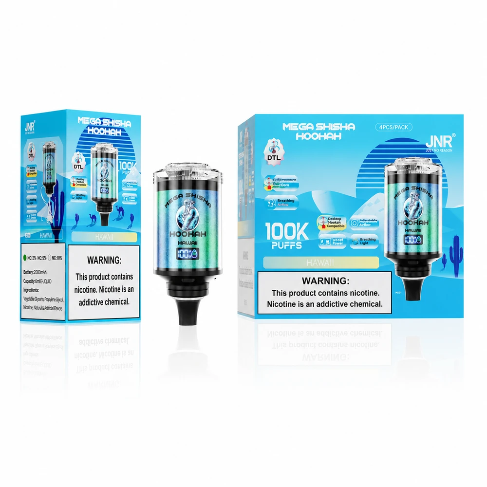 Puff JNR Mega Shisha Hookah 100K — image produit