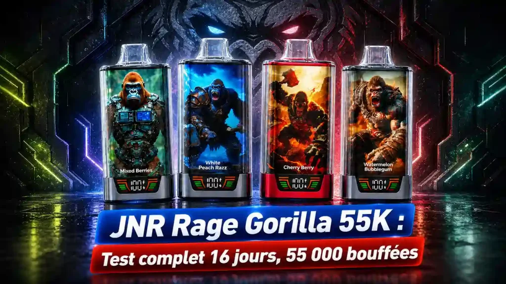 JNR Rage Gorilla 55K : Test complet 16 jours