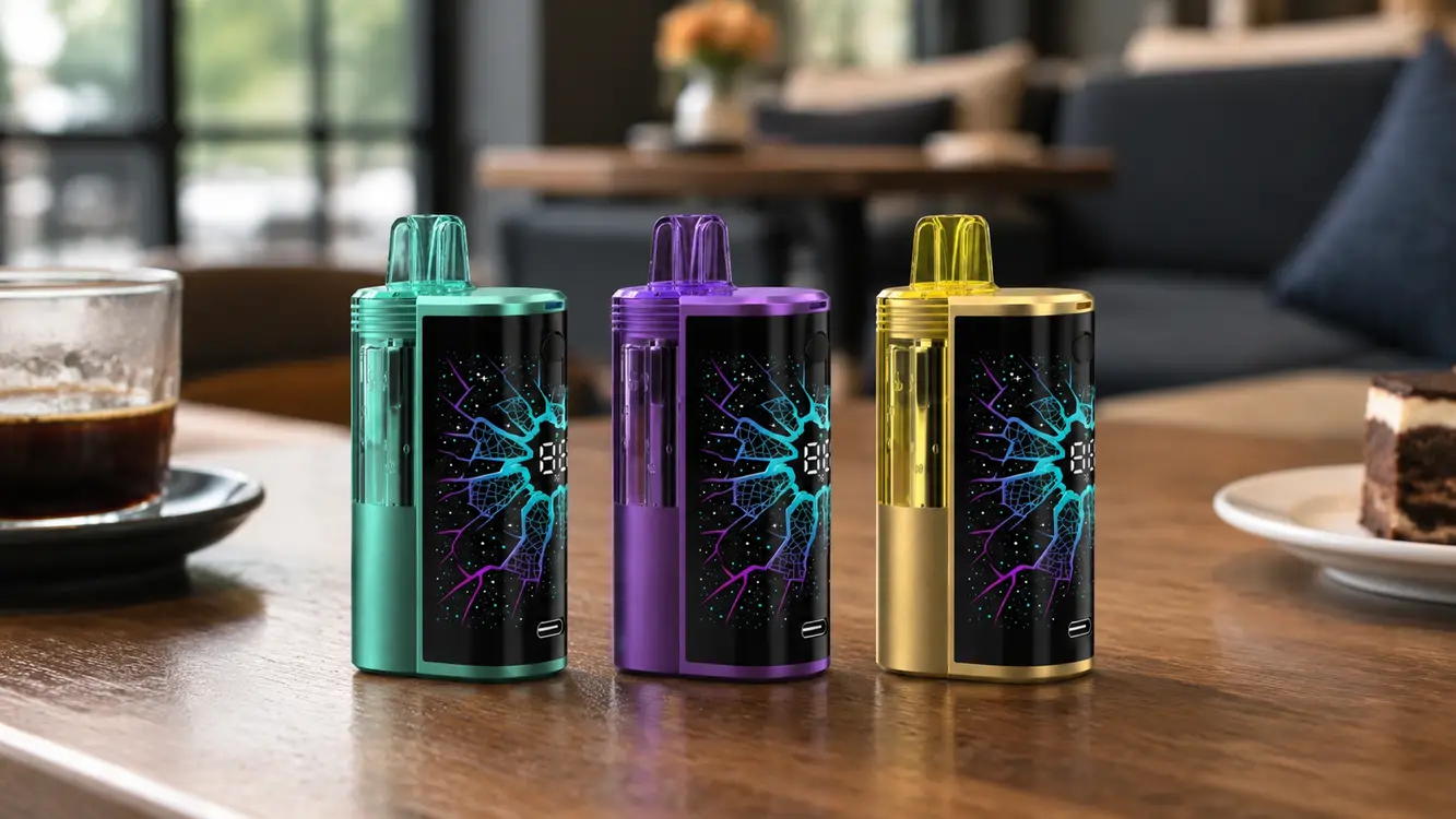 Systeme double batterie modulaire Puff Meteorite 100K JNR : powerbank et puff detachable