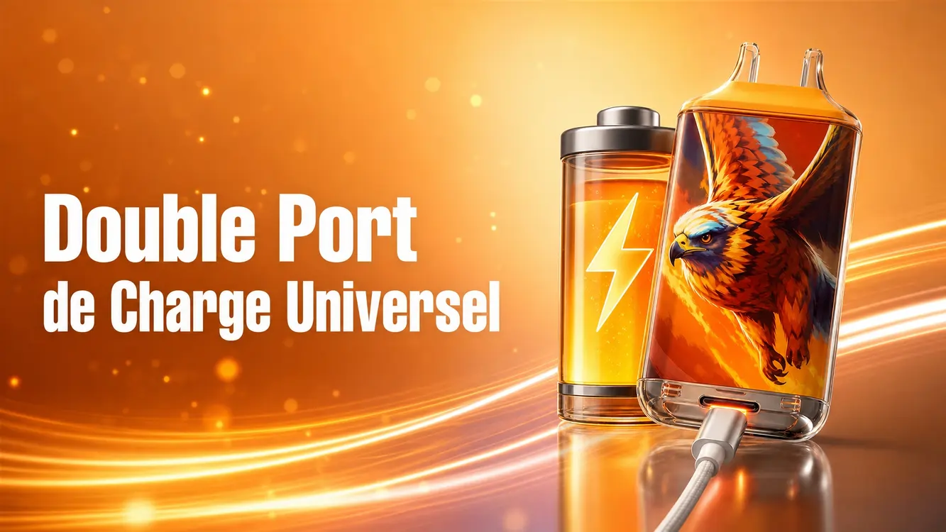 Double port de charge universel