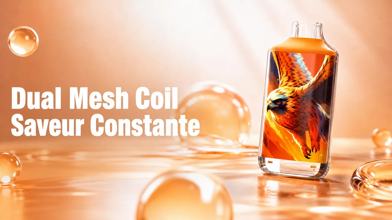 Dual Mesh Coil pour une saveur constante
