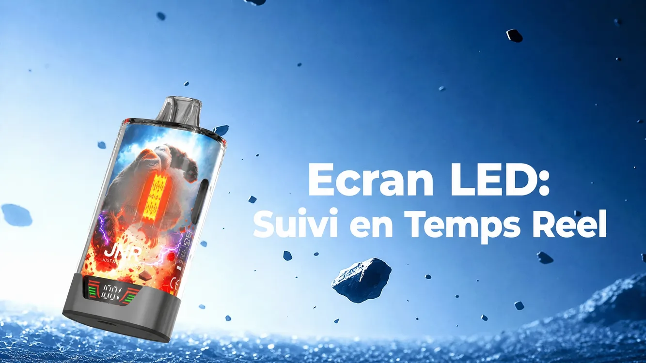 Ecran LED : le seul pod JNR avec un suivi complet en temps reel