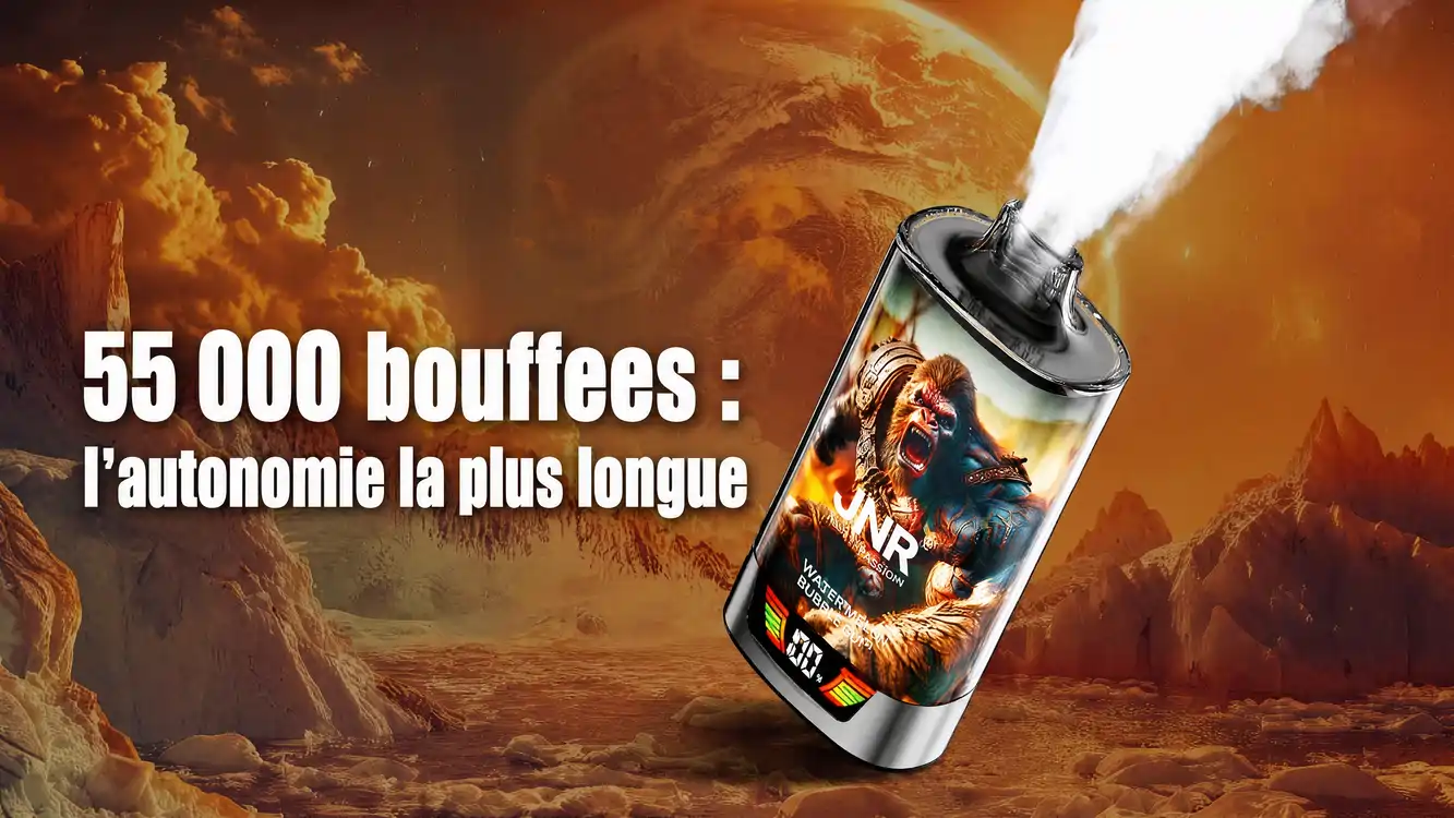 55 000 bouffees : l'autonomie la plus longue de la serie