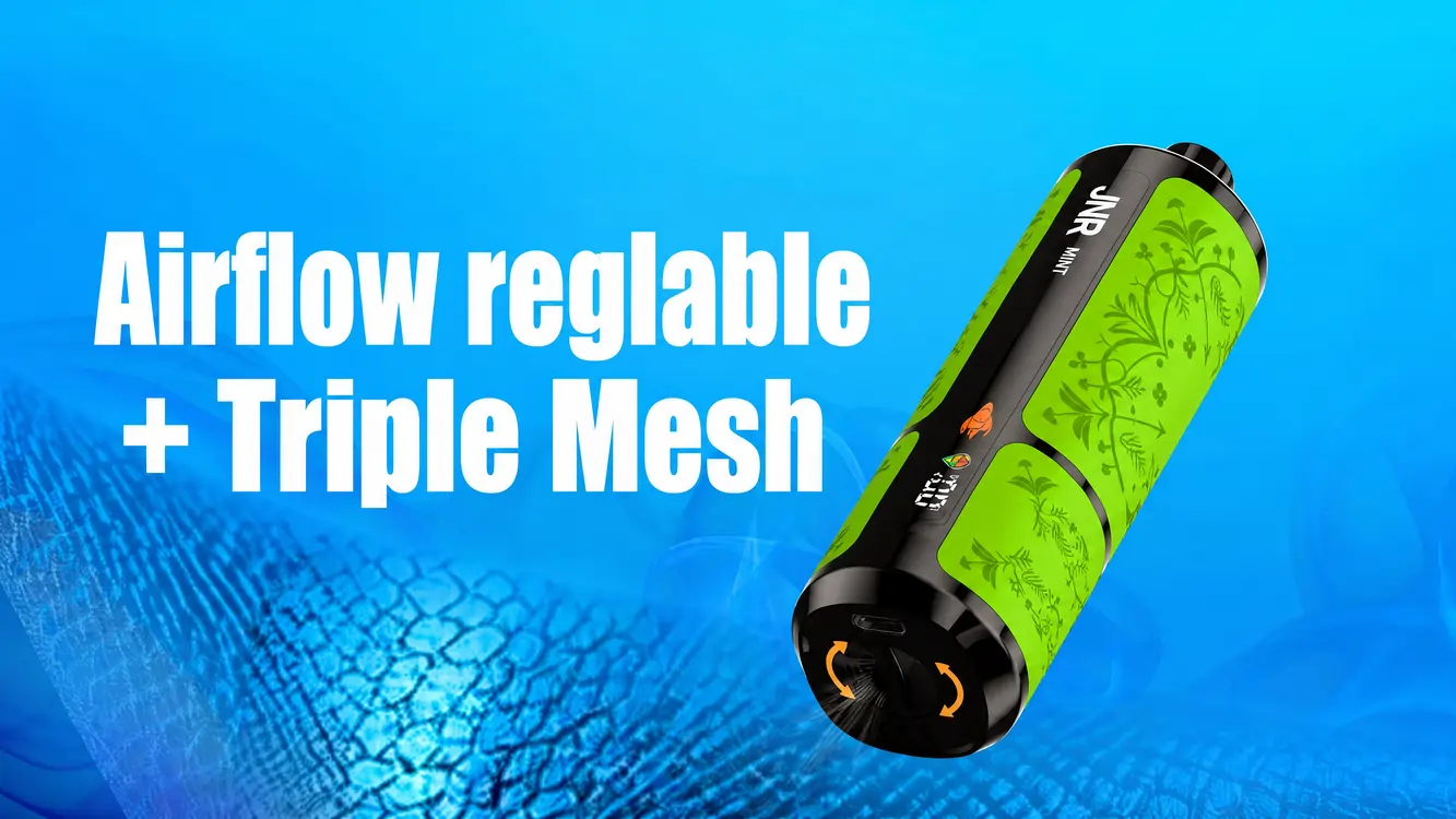 Airflow reglable + Triple Mesh