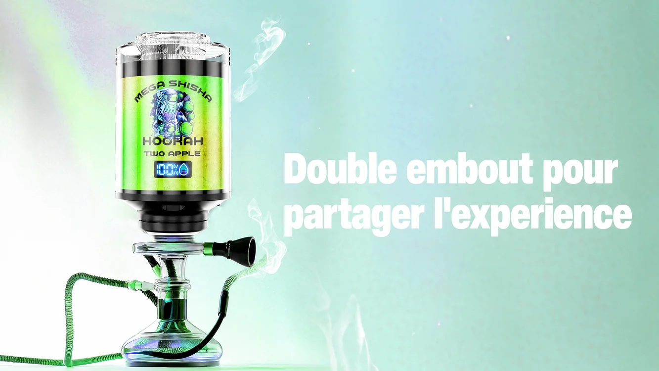 Double embout pour partager l'experience