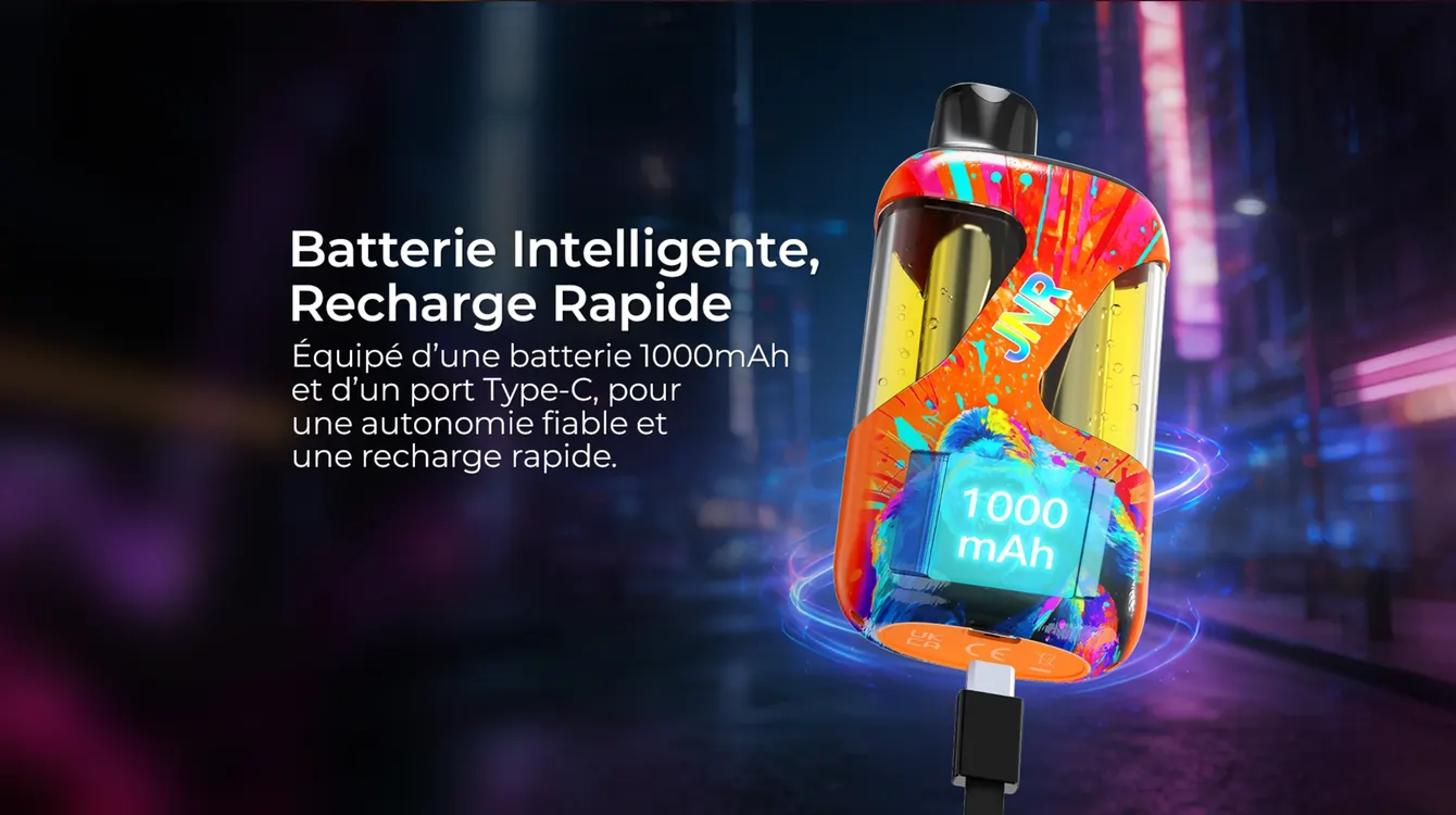 1000 mAh + Dual Fill : autonomie et variete de saveurs