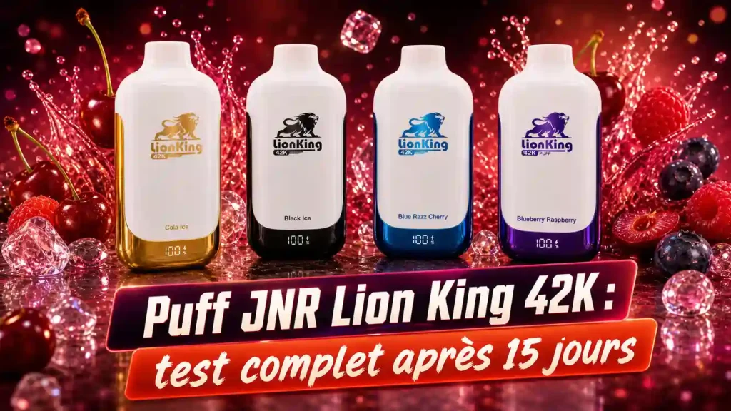 Puff JNR Lion King 42K : Test Complet 15 Jours
