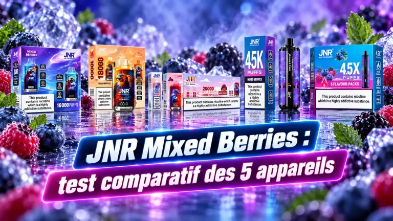 JNR Mixed Berries : test comparatif des 5 appareils